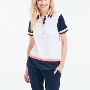 Camisas Polo de Mujer de Color Sólido al Por Mayor al Mejor Precio, Servicio OEM, Último Estilo, Camisa Polo de Mujer de Secado Rápido, Camisa Polo de Mujer Sublimada - Product Image 5