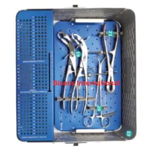 BISONS Wholesale Stainless Steel Manual <b>Large</b> Fragment Locking <b>Plate</b> Orthopedic Class I Instrument Set CE Surgical Instruments - Product Image 2