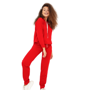 Best Selling Oversized Women's Tracksuits with Loose Drop Shoulder Custom Logo Casual Winter Wear Trouser - Product Image 1