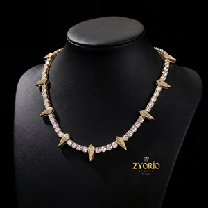 สร้อยคอเทนนิสเพชรโมอิสซาไนต์ VVS เงินแท้ 925 ประดับเพชรหรูหรา สไตล์ฮิปฮอป สำหรับผู้ชาย ผู้หญิง งานฉลองครบรอบ - Product Image 3