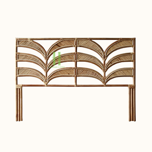 Lit en rotin fait main de luxe avec panneaux de tête de lit simples, idéal pour la maison et l'hôtellerie, directement de l'usine, rotin 2026 - Product Image 2