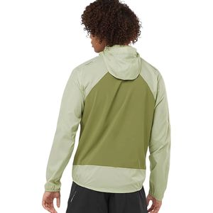 Veste coupe-vent à capuche personnalisée, légère, pour sports de plein air, coupe-vent intégral, fermeture éclair, course à pied, entraînement, vêtements de sport, vente en gros OEM - Product Image 3