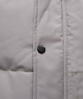 Veste matelassée unie pour homme, coupe-vent, décontractée, d'hiver, en polyester, rembourrage épais, coupe ample, à capuche, fermeture éclair sur le devant