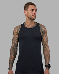 Camiseta sin mangas de malla transpirable para hombre, camiseta sin mangas holgada para gimnasio, fitness y entrenamiento. - Product Image 5