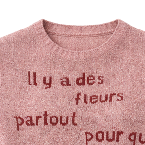 T-shirt en tricot texturé à motifs pour femme, manches courtes, col rond, décontracté, pour l'été, doux et extensible, style tendance, allure branchée - Product Image 6