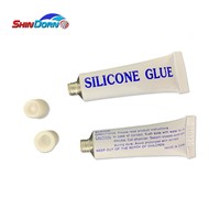 Mastic de silicone neutre de petit tube de haute qualité 10g adhésif et mastic transparents à usage général