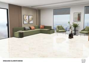 Carreaux de porcelaine brillants de qualité supérieure, format 600x1200, grand format, pour les projets résidentiels, bureaux et hôtels - Product Image 4