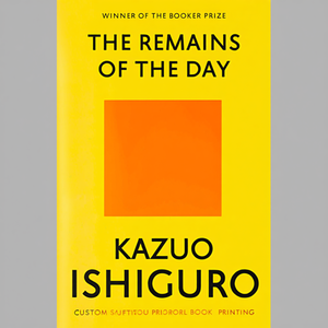 The Remains of the Day by Author Kazuo Ishiguro <b>Paperback</b> Custom Softcover <b>Book</b> Printing - Product Image 1