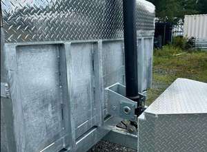 4x4 <b>Farm</b> Dump <b>Trailer</b> Hydraulic Tipping 3 Ton Self Dumping Utility Hauler for Manure Soil and Bulk Material - Product Image 3