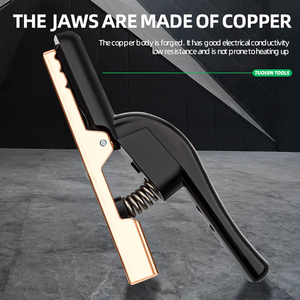 <span class=keywords><strong>Pince</strong></span> anti-brûlure de qualité industrielle Accessoires de pistolet de soudage <span class=keywords><strong>à</strong></span> l'arc <span class=keywords><strong>à</strong></span> l'argon <span class=keywords><strong>Pince</strong></span> <span class=keywords><strong>à</strong></span> <span class=keywords><strong>souder</strong></span> en cuivre avec poignée en <span class=keywords><strong>plastique</strong></span> pour poignée - Product Image 3