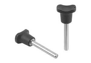 หมุดล็อค K1216 สแตนเลสสตีล พร้อมด้ามจับพลาสติกและตัวล็อคแม่เหล็กแบบแกน - Product Image 1