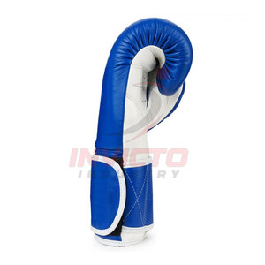 Gants de boxe en cuir véritable à vendre en ligne, étiquette privée, gants de boxe respirants personnalisés - Product Image 4