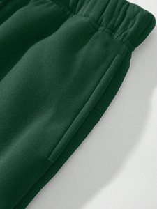 Ensemble de survêtement pour femme, veste zippée en coton et polyester, pantalon de jogging respirant et extensible, vêtements de sport pour la salle de sport - Product Image 3