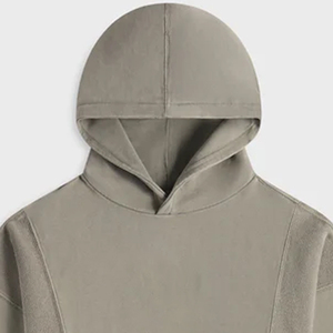 Hoodie au design tendance, fiable, confortable et respirant, avec un look minimaliste et élégant, idéal pour les journées fraîches, conception OEM. - Product Image 2