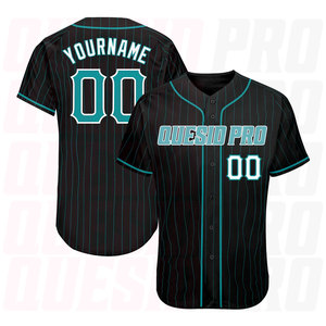 Camiseta de Béisbol Personalizada con Dos Botones, Uniforme de Béisbol con Impresión Digital, Ropa Deportiva para Liga de Softbol, Camisetas OEM al por Mayor - Product Image 1