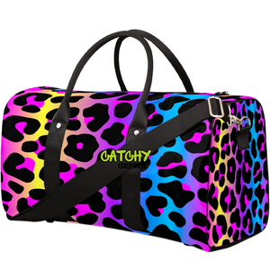 Sac de sport personnalisé imperméable à sublimation, grande capacité, sac de voyage sportif avec sangle réglable - Product Image 1