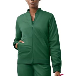 Chaquetas Médicas para Mujer de Tela Suave, al por Mayor, OEM, de Alta Calidad, Cómodas, con Logotipo Personalizado, Color Personalizado, Protección Quirúrgica para Enfermeras - Product Image 1