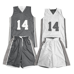Ensemble d'uniformes de basketball personnalisés de haute qualité pour jeunes, 100 % polyester, imprimé par sublimation, respirant, pour hommes et femmes, OEM - Product Image 6