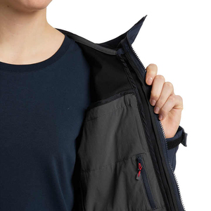 Women Winter Softshell <b>Quilted</b> <b>Jacket</b> Waterproof Zipper Knitted Solid <b>Pattern</b> Outdoor Hiking Breathable Quick-Dry - Product Image 5