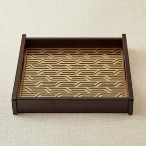 Magnífico Plato Decorativo Rectangular Estampado, Bandeja de Servir Artesanal de Madera de Mango al por Mayor para Pedidos a Granel - Product Image 6