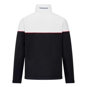 Men's Color Blocked Fleece <b>Jacket</b> Stand Collar Zip Fly Windproof Regular Fit Autumn Outdoor Wear - Product Image 2
