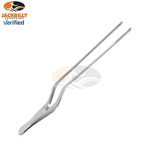 JACKBILLY Pince à oreilles de type baïonnette à pointe dentelée, en acier inoxydable de qualité supérieure, instruments chirurgicaux ORL, pince à oreilles - Product Image 3