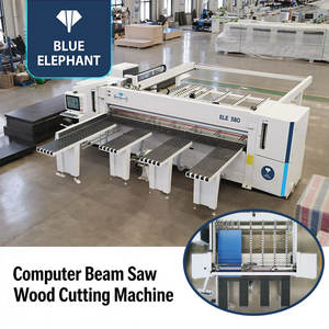 Scie à panneaux horizontale automatique à commande numérique pour le bois, idéale pour la fabrication de meubles – Excellent rapport qualité-<span class=keywords><strong>prix</strong></span> - Product Image 1