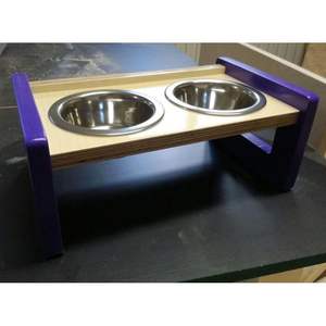 <b>Stand</b> for Comfortable Eating Wood <b>Dog</b> <b>Bowl</b> Promotional Pet Product Comfort Feeding <b>Dog</b> <b>Bowl</b> - Product Image 1