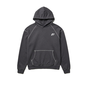 Sweat-shirts à capuche en molleton pour hommes, personnalisables avec logo, à manches raglan, surpiqûres contrastées, coupe oversize et classique, écologiques, vente en gros - Product Image 1