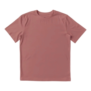 Camiseta de Cuello Redondo de Color Sólido para Hombre, Algodón Liso, Ajuste Cómodo, Uso Diario - Product Image 5