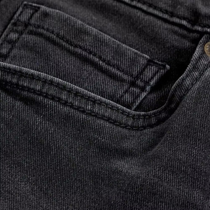 High Quality <b>Men's</b> Custom Logo Denim Jeans Straight Fit Distressed Plus Size Style Wholesale Winter Autumn Summer Denim Pants - Product Image 5