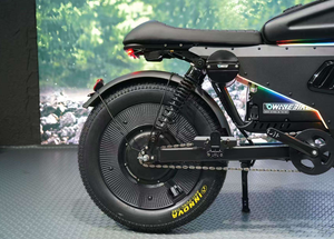 NOUVEAU ORIGINAL Range Black Warrior à prix réduit, vélos électriques puissants avec projecteur LED, vélos électriques de ville - Product Image 3