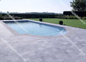 บลูสโตนที่ทนทานมีสไตล์จากกระเบื้องหินปูนของเวียดนามสำหรับใช้ภายนอกภูมิประเทศวิลล่าลานสนามรถแล่น - Product Image 6