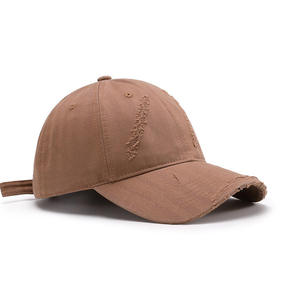 Casquettes de baseball vintage en coton délavé à 6 panneaux de haute qualité pour hommes, style papa, en denim, avec support de logo brodé personnalisé – Vente en gros 2026 - Product Image 4