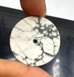 หน้าปัดนาฬิกาทำจากหินโฮไลต์ธรรมชาติ ขนาด 31.50 มม. หนา 1.60 มม. ขัดเงาด้านเดียว - Product Image 2