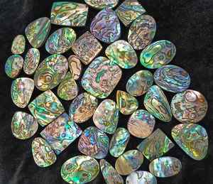 Natural Blue <b>Abalone</b> <b>Shell</b> Cushion/Pear/Oval Cut Light Opalescent Loose High Quality Wholesale Bulk Export - Product Image 4