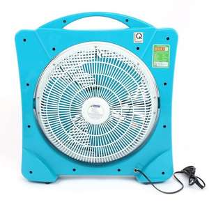 Plastic Air Cooling Fan 3-<b>Speed</b> Oscillating Premium High-<b>Speed</b> Performance Vietnam-Made 16-Inch <b>Square</b> Electric Wall-Mounted - Product Image 1
