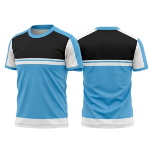 T-shirt à sublimation intégrale coupe moderne |   MR FOOTBALL Fournisseur de vêtements de sport |   Tailles adultes unisexes |   Léger et respirant à l'avant - Product Image 6