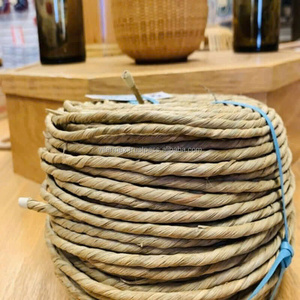 Corde en jonc de mer naturel torsadée faite à la main, rouleau de 100 m, personnalisable, VIFARMEX, matériel de bricolage, décoration, mobilier - Product Image 2