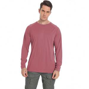 Camiseta Deportiva de Punto con Efecto Desgastado, Corte Regular, para Hombre, de Poliéster/Algodón, Tallas Grandes, Secado Rápido, Ecológica - Product Image 3