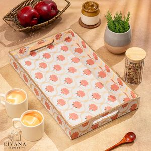 Digital Printed Wooden Serving <b>Tray</b> Durable Wooden Serving <b>Tray</b> for Tea and Snacks Long Lasting Decorative Serving <b>Tray</b> for Sell - Product Image 6