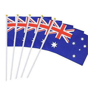 Guirnalda de Banderas Internacionales Personalizadas y Transpirables, Surtido de Países, Patrón Sólido, Tejido de Malla de Polipropileno - Product Image 1