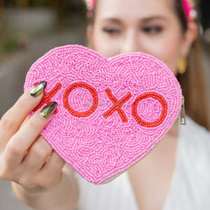 Meilleure Vente PR EXPORTS PR002 Pochette à Monnaie Perlée Faite à la Main, Thème Fête, Mini Pochette Cosmétique en Verre Perlé avec Fermeture Éclair, Tendance Unisexe - Product Image 4