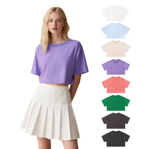 T-shirts courts pour femmes, tissu léger et respirant, coupe confortable pour les vêtements décontractés quotidiens - Product Image 6