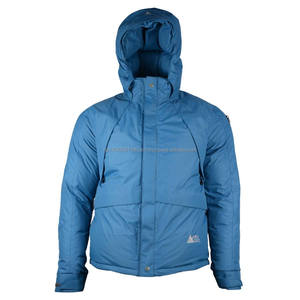 Parka Unisex Gore-Tex, chaqueta de plumón, informal, sólida, portátil, duradera para actividades al aire libre de invierno, cuello con capucha y cierre de cremallera - Product Image 2