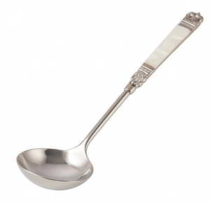Ensemble de couverts élégants en acier inoxydable avec cuillères et ustensiles de service polis miroir pour la table de mariage - Product Image 6
