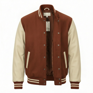 Veste de Baseball/Veste Varsity/Veste Bomber/Veste Patchwork Formelle Personnalisée de Haute Qualité, Vente en Gros, Streetwear USA Y2K - Product Image 2