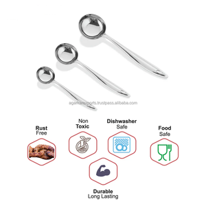 ตะหลิวกระจกตกแต่ง306 SS ใช้ได้ทั้งในห้องครัวเครื่องมือใช้กับเครื่องล้างจานปลอดภัยใช้ในสวนสามารถส่งออกได้สำหรับโรงแรมร้านอาหารบ้านห้องครัว - Product Image 5
