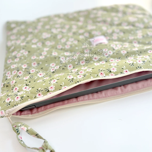 Bolso para portátil multiusos de yute natural con bolsillo con cremallera, bolso de hombro ecológico para el trabajo - Product Image 5