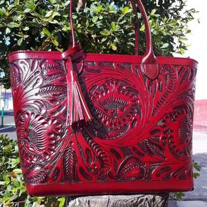 Bolso de Mano de Cuero Genuino para Mujer, Marca Famosa BS International, Personalizable, con Dos Correas, Cierre de Cremallera, Tamaño Personalizado - Product Image 6